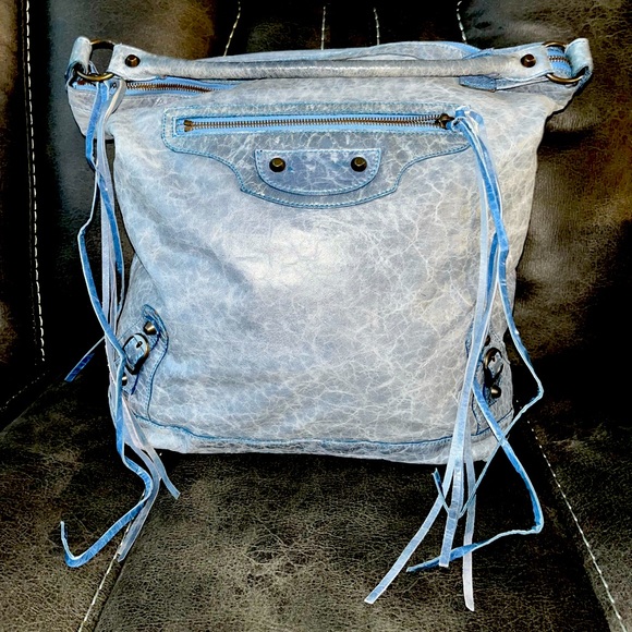 Balenciaga Handbags - Balenciaga Vintage Denim Style - Large Bag